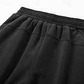 economico Gamba Dritta-Per uomo Pantaloni da tuta Pantaloni in Pile Pantaloni Pantaloni invernali Coulisse Tasca Elastico in vita Semplice Comodità Caldo Sport all'Aperto Quotidiano Moda Casual Nero Rosa Micro-elastico