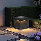 Недорогие Световой путь-Уличное освещение газона, современные водонепроницаемые светодиодные светильники для дорожек, сада, виллы, наружные светильники для двора, наружные напольные светильники для ландшафтных работ, террас,