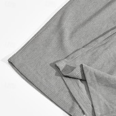 economico Tute basic-Per uomo Maglia Tuta da Ginnastica Set di abiti Bavero All'aperto Quotidiano Sportivo Coulisse Cardigan con Bottoni Tasca Blocco di colori Nero Blu marino Cachi Poliestere Abbigliamento sportivo Moda