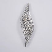 cheap Indoor Wall Lights-Modern Crystal Wall Sconce LED Wall Lamp Crystal Bedside Night Light for Bathroom, Bedroom, Living Room, Entryway