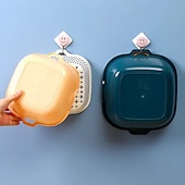 economico Utensili e gadget da cucina-Confezione da 6 cestelli scolapasta a doppio strato – cestelli scolapasta in plastica riutilizzabili per lavare frutta e verdura, utensili da cucina, accessori da cucina per la casa