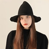 voordelige Feesthoedjes-Dames Hoed Feesthoed Comfort Cosplay Halloween Feestdagen Heldere kleur