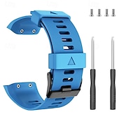 お買い得  ガーミン時計バンド-時計バンド のために ガーミン Forerunner 35/30 シリコーン 置換 ストラップ 取り外しツール付き 女性 男性 スポーツバンド モダンバックル リストバンド