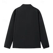 economico Giubbotti e cappotti da uomo-Per uomo Giacca Invernale Giacca in Pile Giacca Casual Vacanza Quotidiano Calore Termico Tasca Pile Autunno Inverno Semplice Moda Streetwear Collo alla coreana Regolare Nero Rosa Rosso Viola Verde