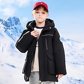 Gyerekek Fiú Pehelykabát Kültéri kabát Pufferkabát Felsőruházat Színes Hosszú ujj Melegen tartani Szélálló Kabát Szabadtéri Napi Alap Fekete Rubin Medence Ősz Tél 4 év + olcso Fiúk pehely- és parka dzseki-Gyerekek Fiú Pehelykabát Kültéri kabát Pufferkabát Felsőruházat Színes Hosszú ujj Melegen tartani Szélálló Kabát Szabadtéri Napi Alap Fekete Rubin Medence Ősz Tél 4 év +