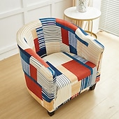 preiswerte Sesselabdeckung &amp; Armless Chair Cover-Polarfleece-Clubsesselbezug, haustierfreundlicher Stretch-Wannensesselbezug, Einzelsofa-Couchbezug für Haustiere, waschbarer Möbelschutz für das Wohnzimmer