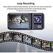 baratos DVR para automóveis-1080p Full HD / Gravação automática de inicialização DVR de carro 90 Graus Ângulo amplo CMOS 2 polegada IPS Dash Cam com Gravação de loop / Gravação rápida / Vídeo + foto 4 LEDs Infravermelhos