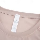 levne Běžecké tričko a tílka-Dámské Jednobarevné Gymnastická košile Koşu Tişörtü Léto Jaro Podzim Síťka Krátký rukáv Oblečení na atletiku Rychleschnoucí Yumuşak Ter Emen Tělocvična Běh Cvičení Černá Světlá růžová Modrá sportovn