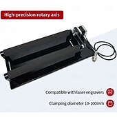 cheap Home Supplies-Roller Y Axis Rotary Attachment 360 Rotating For Laser Engravers Tool