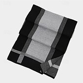 baratos Gorro-Homens Gorro Chapéus de inverno Gorros Conjunto de chapéu e luvas Gorro de inverno Caqui Cinzento Claro Fibras Acrilicas 3 Peças Tricotado Aconchegante Roupa Diária Para Noite Bloco de cor Quente