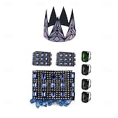 tanie Kostiumy damskie-Śnieżnobiały Jad Zła królowa Sukienka Kostium Cosplay z filmu Strój karnawałowy Ubrać się Kostiumy z filmów for Damskie Dla dorosłych Halloween Karnawał Światowy Dzień Książki Spektakl Impreza