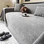 levne Potahy na pohovku-nepromokavý potah na pohovku, deka na pohovku odolná proti poškrábání kočkami, protiskluzový chránič pohovky pro všechna roční období, pratelný potah na nábytek do obývacího pokoje vhodný pro domácí