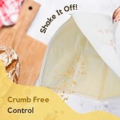 abordables Ustensiles de Pâtisserie-accès large à glissière en coton &amp;Sacs à pain en cire d&#039;abeille pour levain, sacs de conservation des aliments en cire d&#039;abeille réutilisables, sac de conservation des aliments en coton extra large et