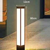 Недорогие Световой путь-Уличное освещение газона, современные водонепроницаемые светодиодные светильники для дорожек, сада, виллы, наружные светильники для двора, наружные напольные светильники для ландшафтных работ, террас,