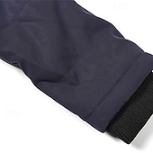 cheap Men&#039;s Downs &amp; Parkas-Men&#039;s Winter Coat Fleece Jacket Parka Pocket Fleece Polyster Vacation Daily Wear Date Regular Fashion Casual Comfortable Thermal Warm Fall Winter Solid / Plain Color Black Khaki Dark Blue Puffer