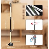 cheap Smart Home Lights-Corner Floor Lamp RGB, LED Floor Lamp with Music Sync and 16 Million DIY Colors, App &amp; Remote Control, Color Changing Modern Smart Corner Lamp for Bedroom Living Room
