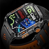 Χαμηλού Κόστους Smartwatch-HT36 Εξυπνο ρολόι 2.01 inch Bluetooth Βηματόμετρο Υπενθύμιση Κλήσης Παρακολούθηση Ύπνου Συσκευή Παρακολούθησης Καρδιακού Παλμού καθιστική υπενθύμιση Συμβατό με IP68