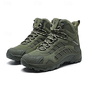 tanie Buty trekingowe-męskie buty trekkingowe z antypoślizgową podeszwą, wytrzymałe buty trekkingowe do biwakowania, wspinaczki i wędrówek po szlakach