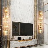 levne Vnitřní nástěnná světla-Křišťál Vevnitř LED Nordický styl Vnitřní nástěnná svítidla Obývací pokoj Obchody a kavárny Ocel nástěnné svítidlo Není vodotěsný 110-120V 220-240V 10 W