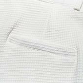 Недорогие Свободный-Муж. Штаны Костюм Костюм Брюки Вафельные штаны Вязаные штаны Передний карман Прямая нога Мульти-упаковка Полотняное плетение Комфорт Полная длина Официальные Свадьба Бизнес