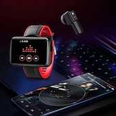 abordables Relojes inteligentes-T91 Reloj inteligente 1.4 pulgada Smartwatch Reloj elegante Bluetooth Monitoreo de temperatura Podómetro Recordatorio de Llamadas Compatible con Android iOS Mujer Hombre Larga espera Impermeable