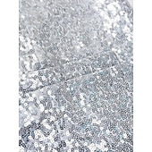 economico Abiti da festa-gilet da uomo con scollo a V, tinta unita, nero, argento e oro, vestibilità su misura