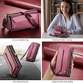 billiga iPhone-fodral-telefon fodral Till iPhone 17 Pro Max 17 Air 17 Plånboksfodral med snodd med handledsrem Stöd TPU PU läder