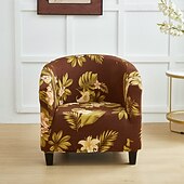 preiswerte Sesselabdeckung &amp; Armless Chair Cover-Polarfleece-Clubsesselbezug, haustierfreundlicher Stretch-Wannensesselbezug, Einzelsofa-Couchbezug für Haustiere, waschbarer Möbelschutz für das Wohnzimmer