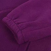ieftine Topuri de yoga-Pentru femei Jachetă cu fermoar complet Jachetă din fleece polar Rezistent la Vânt Cald Cu buzunare Manșon Lung Sport Culoare solidă Topuri Pentru Sală de fitness Exterior Alergat Îmbrăcăminte de