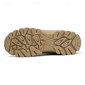 economico Stivali invernali e neve-scarponi da trekking caldi e impermeabili da uomo con fodera in pelliccia, suola antiscivolo, scarpe da trekking e da campeggio all'aperto