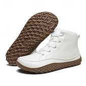 Miesten Bootsit 오피스 / 비즈니스 Pluskoko Kävely Vapaa-aika Päivittäin PU-nahka Mukava Nauhat Musta Valkoinen Keltainen halpa Nilkkurit-Miesten Bootsit 오피스 / 비즈니스 Pluskoko Kävely Vapaa-aika Päivittäin PU-nahka Mukava Nauhat Musta Valkoinen Keltainen