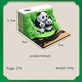 Недорогие Подарки-3D-календарь 2026, креативный настольный календарь-блокнот, 3D-календарь-блокнот 2026, настольный календарь, художественная скульптура-календарь, самодельная бумажная резьба, настольное украшение в