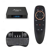 baratos Boxes de TV-x96q pro h313 nova chegada x96q pro tv box android 10.0 allwinner h313 2.4 &amp;Reprodutor de mídia Wi-Fi 5G, decodificador YouTube PK X96 H96 HK1