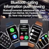 お買い得  スマートウォッチ-tk73 スマートウォッチ アウトドア Bluetooth 通話 1.57インチ 大画面 体温 血圧 酸素モニター スマートウォッチ