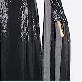 economico Costumi da donna-Costumi a tema film / TV Vestito Abiti Film Lucido Halloween for Per donna Adulti Halloween Mascherata Balli di fine anno Gala con Cravatta Nera