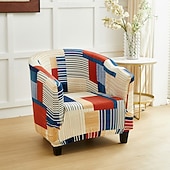 preiswerte Sesselabdeckung &amp; Armless Chair Cover-Polarfleece-Clubsesselbezug, haustierfreundlicher Stretch-Wannensesselbezug, Einzelsofa-Couchbezug für Haustiere, waschbarer Möbelschutz für das Wohnzimmer