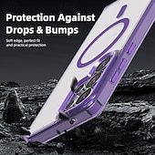 abordables Coques Samsung-téléphone Coque Pour Samsung Galaxy S25 S24 Ultra Plus S23 S22 Ultra A56 A36 A16 A55 5G A35 5G A15 Coque Arrière Supporte la Charge Sans Fil Antichoc Dégradé de couleur TPU PC