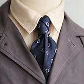 Недорогие Мужские галстуки и бабочки-Муж. Галстуки Мода Классика Современный современный С узором Свадебные прием На каждый день