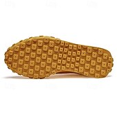 abordables Baskets-Baskets à lacets en similicuir pour homme, chaussures de sport rétro pour l&#039;extérieur – confortables pour la marche, l&#039;entraînement et le style décontracté