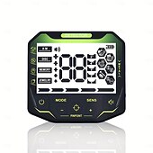 baratos Atividade ao Ar Livre-detector de metais profissional com bobina de 10&quot; - posicionamento preciso e de alta definição para moedas &amp;metais, display lcd, painel de controle ajustável (bateria não incluída)