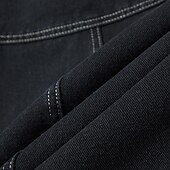 tanie Kurtki jeansowe-Męskie Kurtka zimowa Kurtka polarowa Jeansowa kurtka Urlop Codzienny Keep Warm Kieszeń Polar Jesień Zima Równina Moda Moda miejska Klapa Regularny Czarny Niebieski Ciemnoszary Kurtki