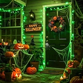 Недорогие Огни отпуска-Рождественские светодиодные феи гирлянды медная проволока с дистанционным управлением диммируемые звездные огни для вечеринки свадьбы спальни рождественской елки подключение