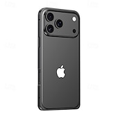 Недорогие Чехлы для iPhone-телефон Кейс для Назначение iPhone 17 Pro Max 17 Air 17 Противоударная рамка Защита от удара Ретро Металл