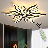 preiswerte Dimmbare Deckenleuchten-dimmbar cluster design deckenleuchten kunststoff künstlerischer stil modern stil neuheit schwarz led modern 110-240 v