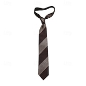 abordables Corbata y pajaritas de hombre-Hombre Corbatas Moda Clásico Contemporáneo moderno Estampado Rayas Fiesta de Boda Ropa Cotidiana