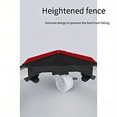 preiswerte Haushaltswaren-verstellbarer Computerwagen aus Metall mit Universalrädern und belüfteter Kühlbasis – Desktop-Computerständer zur Aufbewahrung im Büro