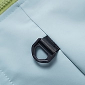 economico giacca sportiva-Per uomo Giacca da Esterno Impermeabile Giacca da Escursionismo Vacanza Quotidiano Impermeabile Antivento Tasca Autunno Inverno Semplice Moda Classico Con Cappuccio Regolare Nero Verde chiaro Azzurro