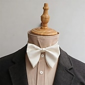 billiga Slipsar och flugor-Herr Fluga Modernt Modernt Rosett Enfärgad / vanlig färg Bröllopsfest Dagliga kläder