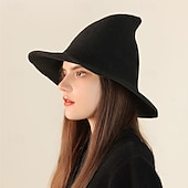 voordelige Feesthoedjes-Dames Hoed Feesthoed Comfort Cosplay Halloween Feestdagen Heldere kleur