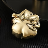 preiswerte Anstecker und Broschen-Broschen Klassisch Retro Blume Mode Brosche Schmuck Schwarz Für Hochzeit Party Geschenk Verlobung Abschlussball Festival